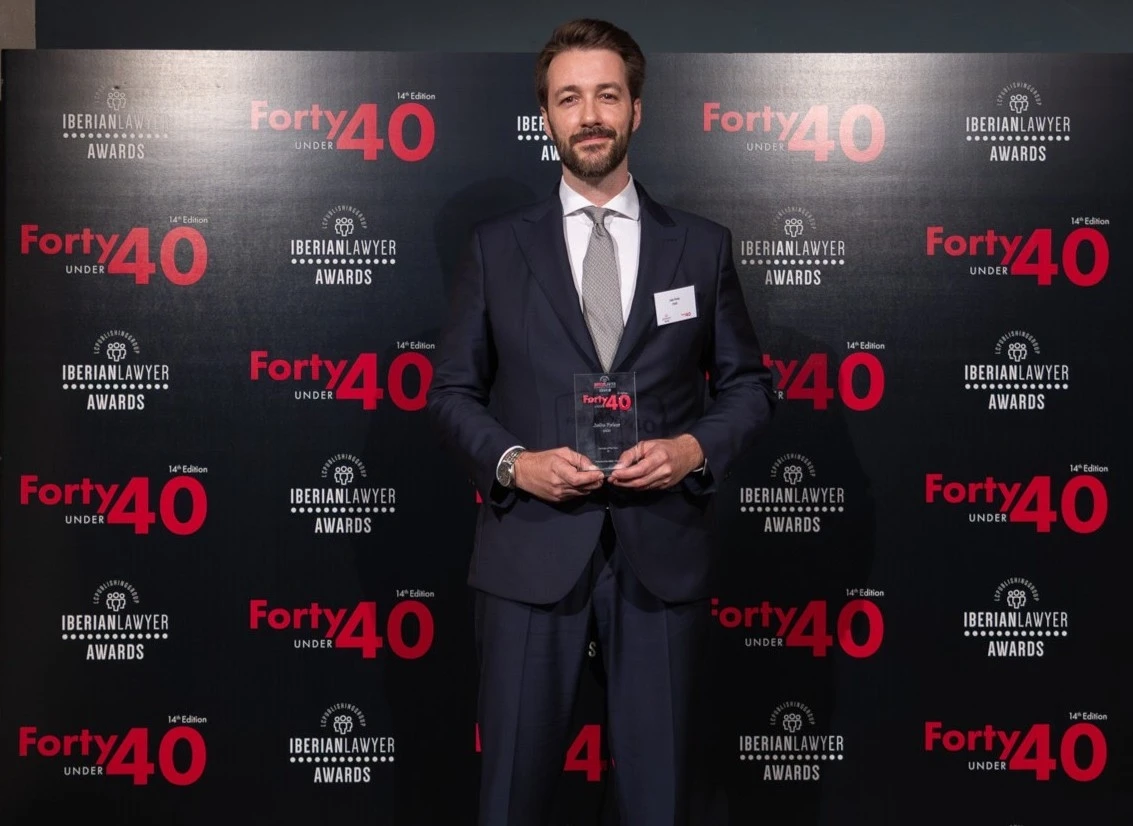 João Peixe recognised as “Lawyer of the Year – IP” at the Iberian Lawyer Forty Under 40 Awards 2026